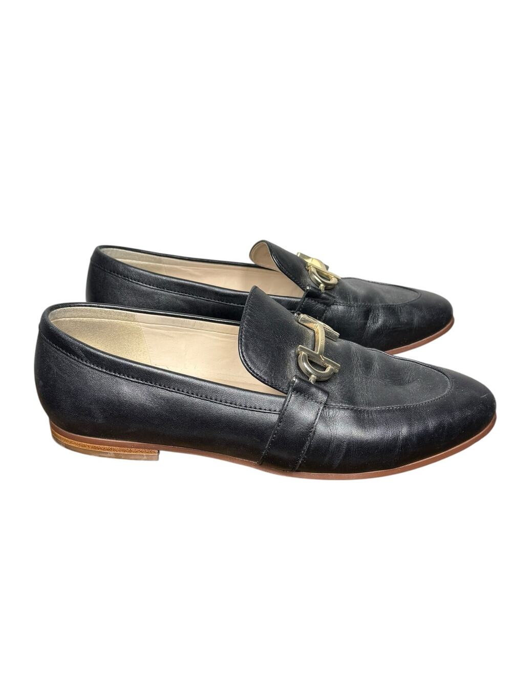 Cole Haan Grandseries Black Leather Modern Classics Loafers Women's 9.5